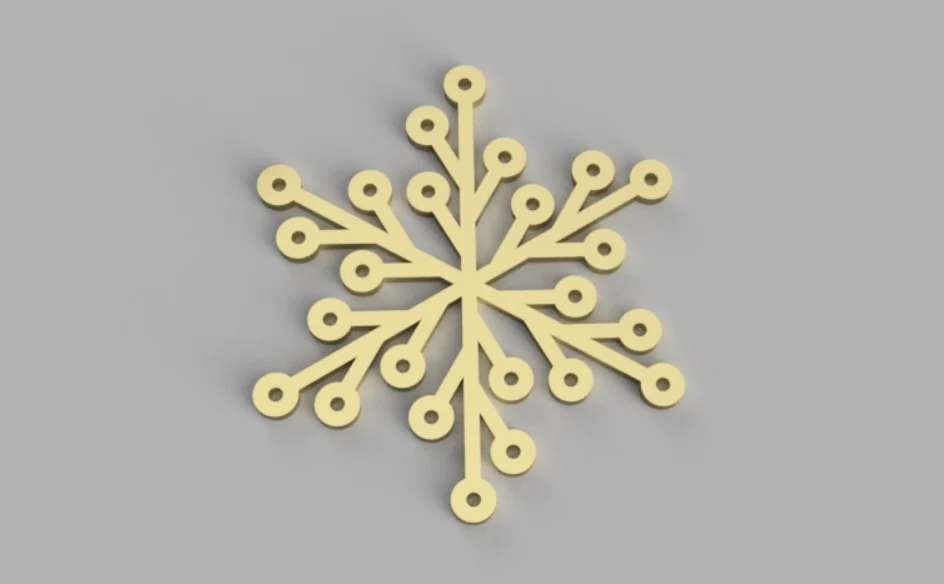 Flocon de neige PCB