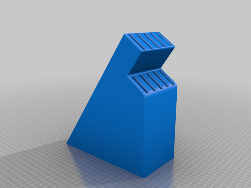 Knife block for 36mm wide knives (lengths 250mm and 170mm)