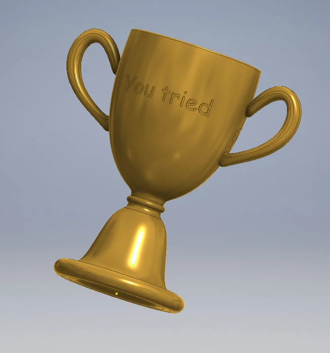 "You Tried" Trophy