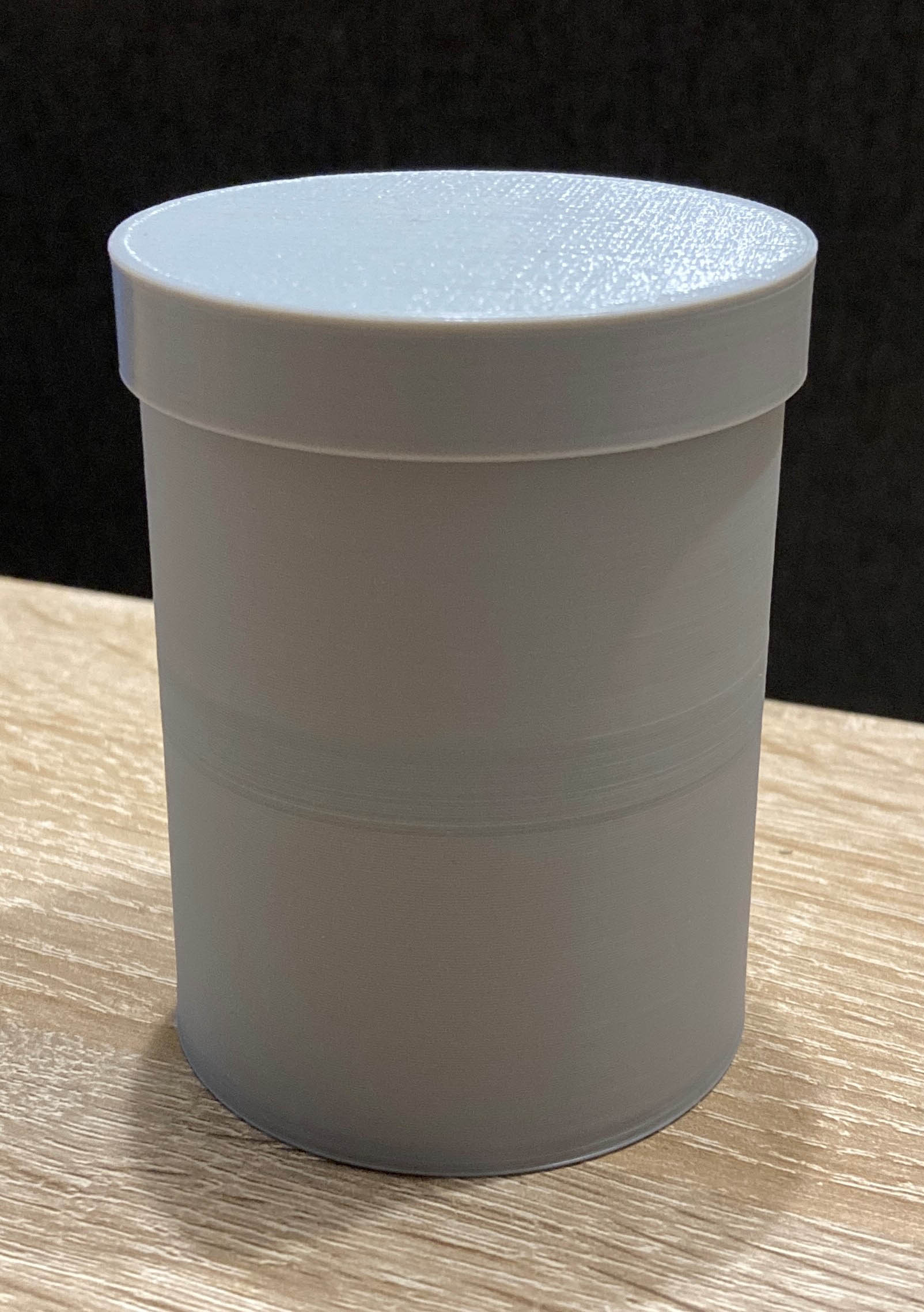 Dose und Deckel - rund / Box and Lid - round