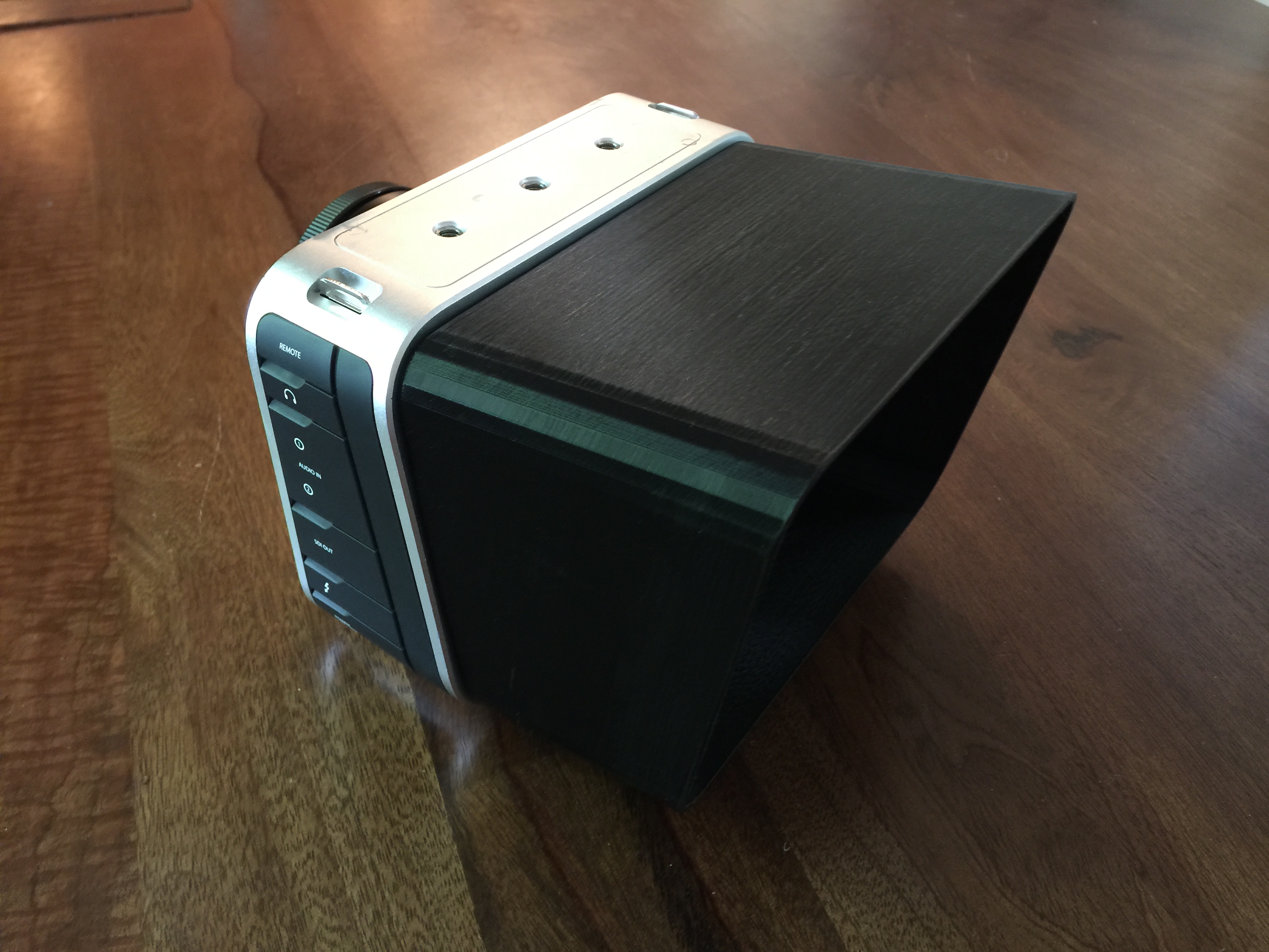 Sunshade for Blackmagic Cinema Camera (BMCC)