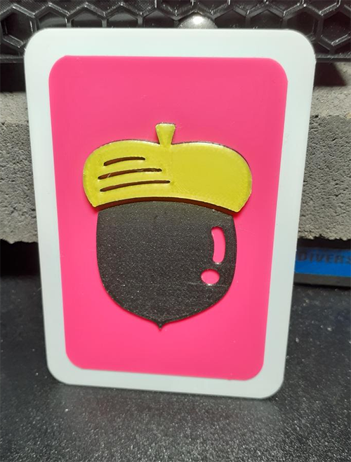 ACNH DIY card with text