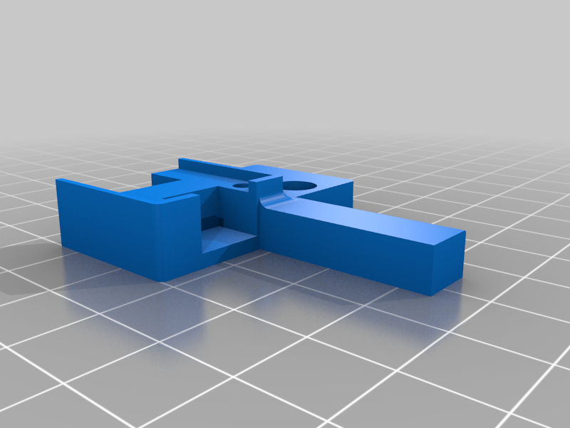 Ender 3 V2 Z End Stop Switch Mount with stabilizer foot