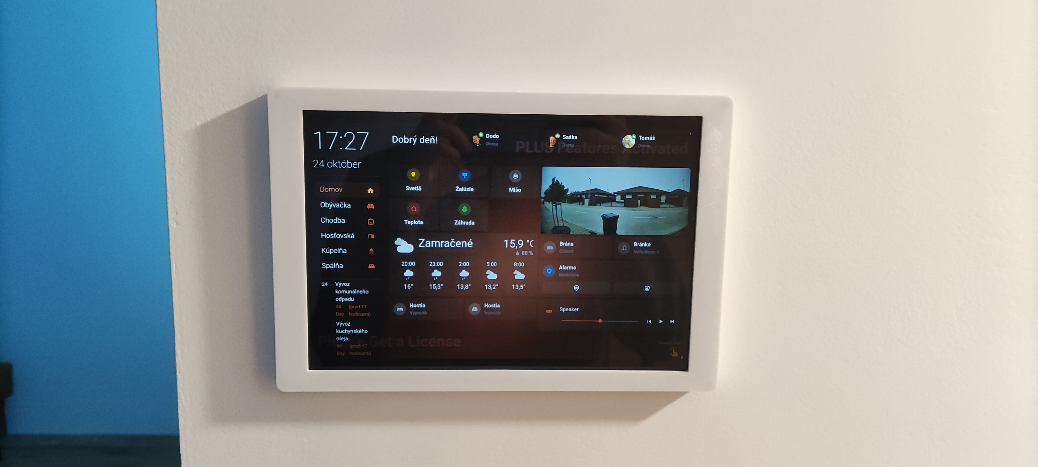 Wall mount for Samsung Galaxy Tab A8