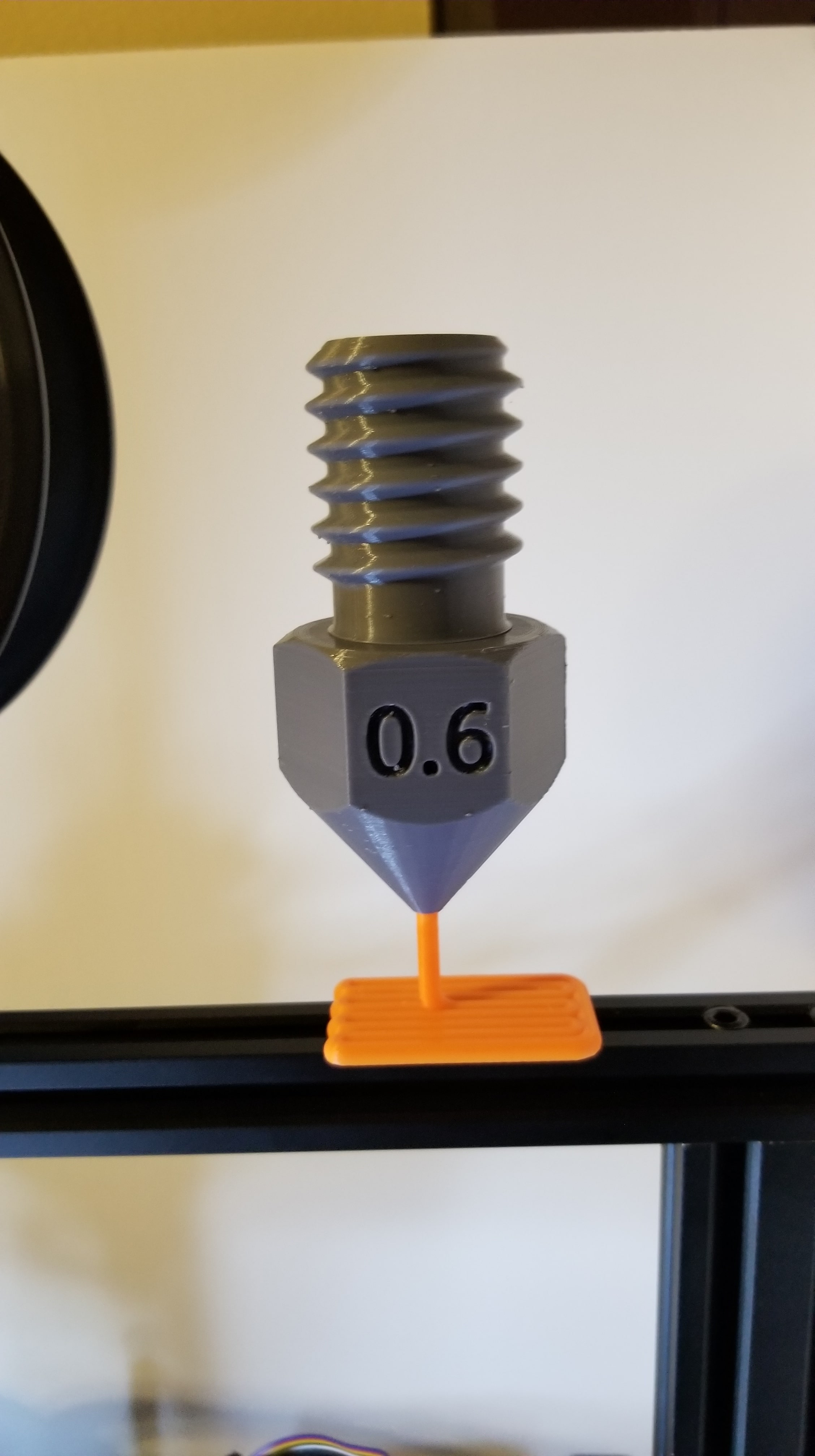 Nozzle Size Display