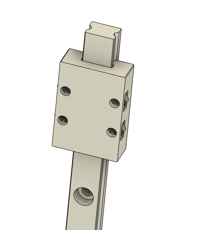 DIY 3D-printable MGN linear rails!