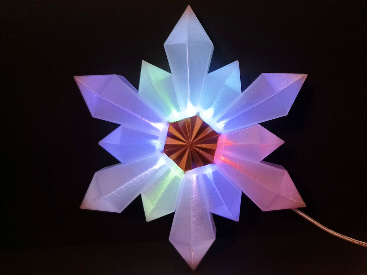 Crystal Led Star