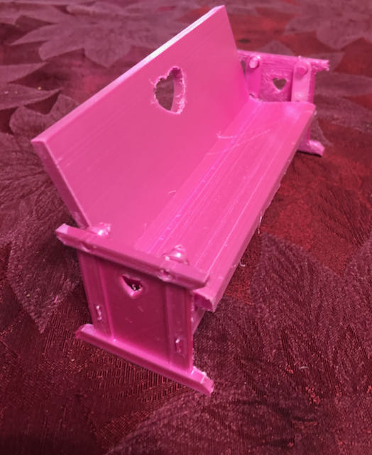 Porch Glider Rocker 1:12 Scale