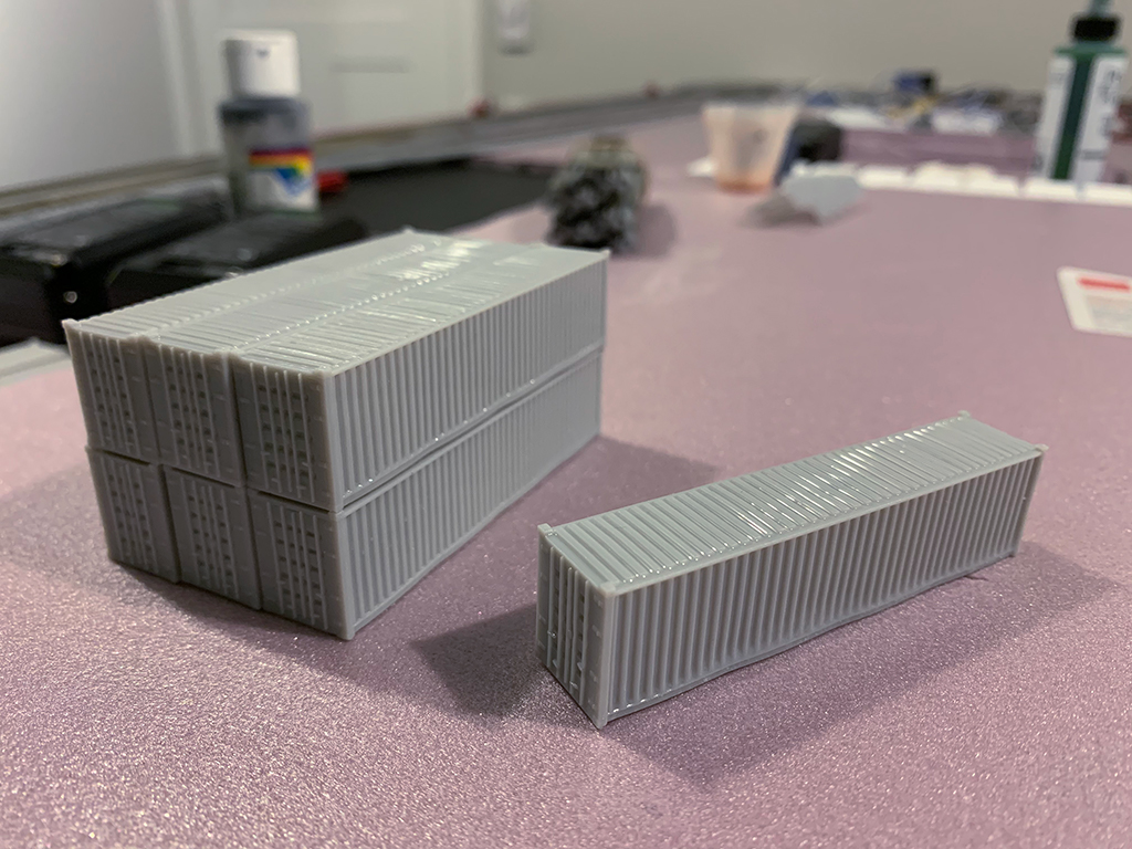 40' Shipping Container in N-Scale (1:160)