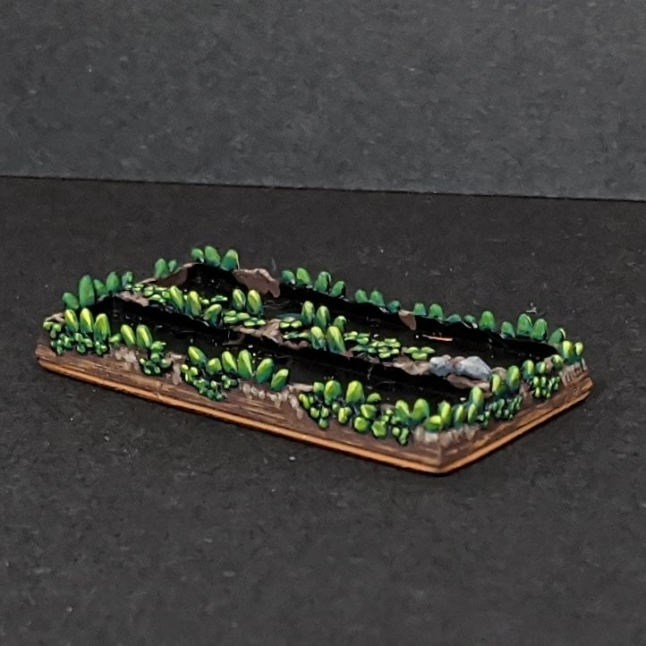 Infantry Base (Grassy) (7mm Slot)