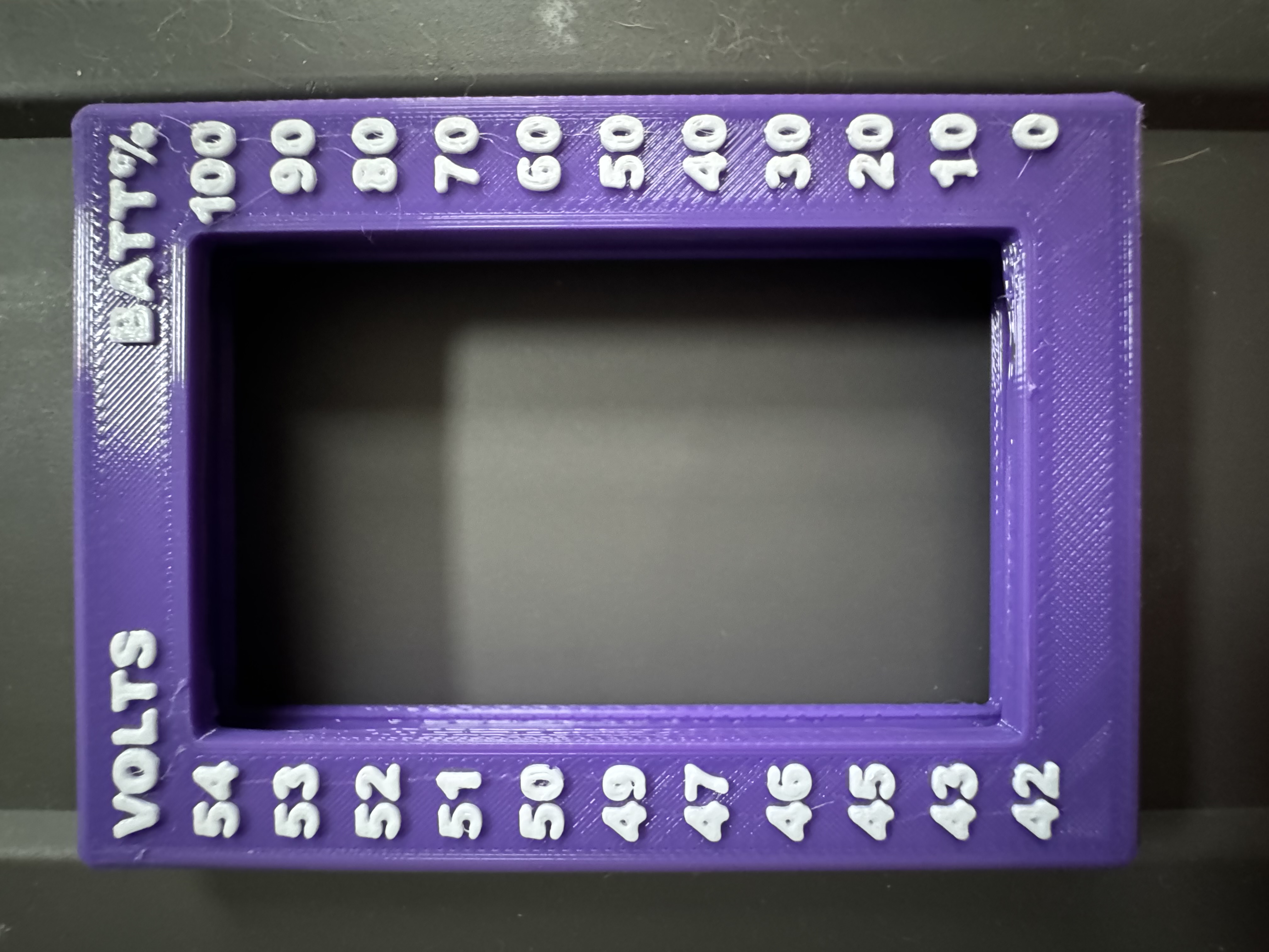 Lectric E-Bike Display Case With Voltage Reference