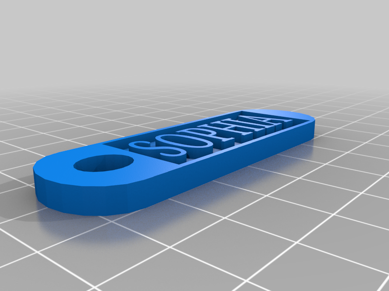Sophia Keychain