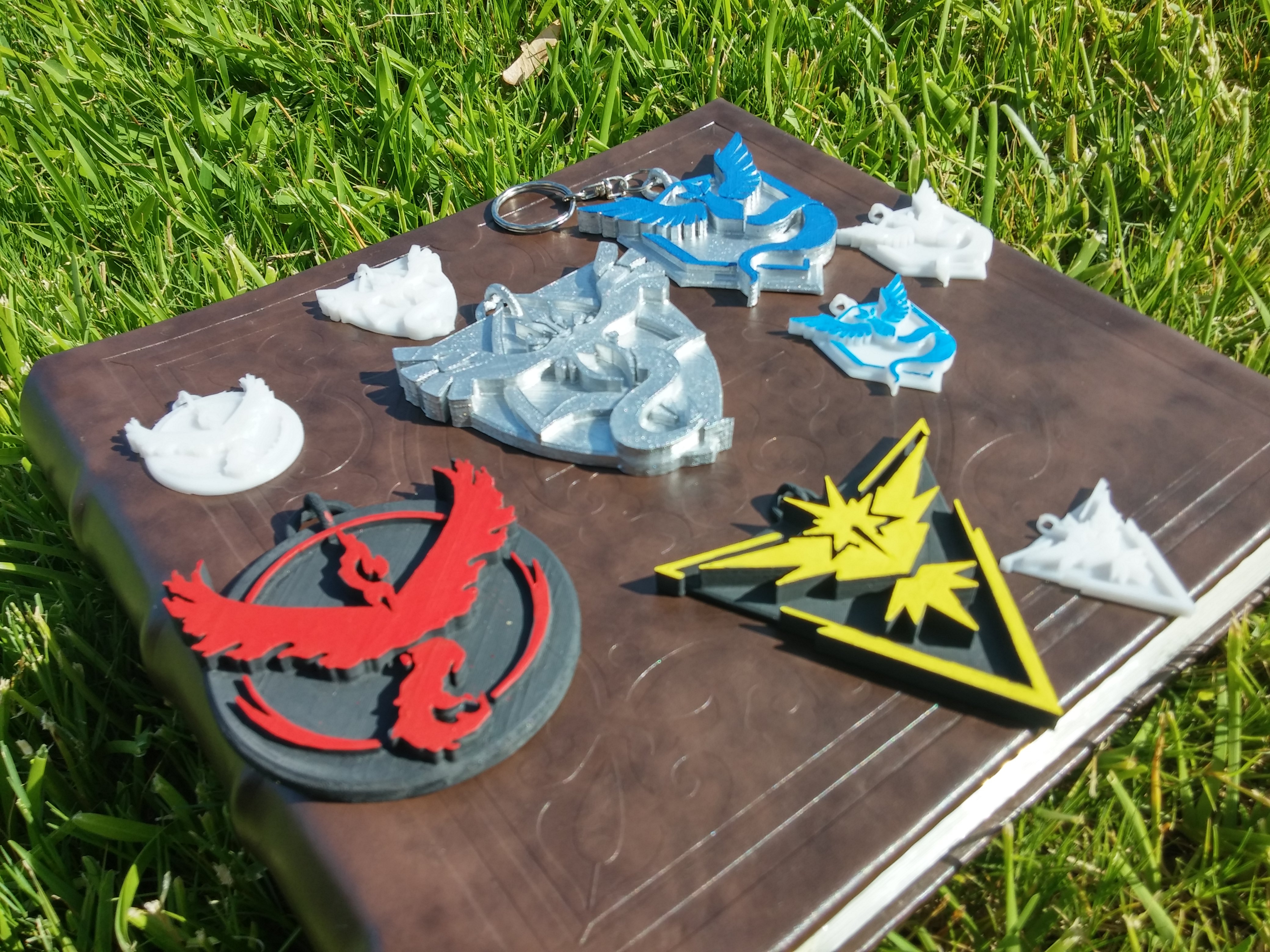 Pokemon Go Team Badges, Team Mystic Team Valor Team Instinct Team Harmony