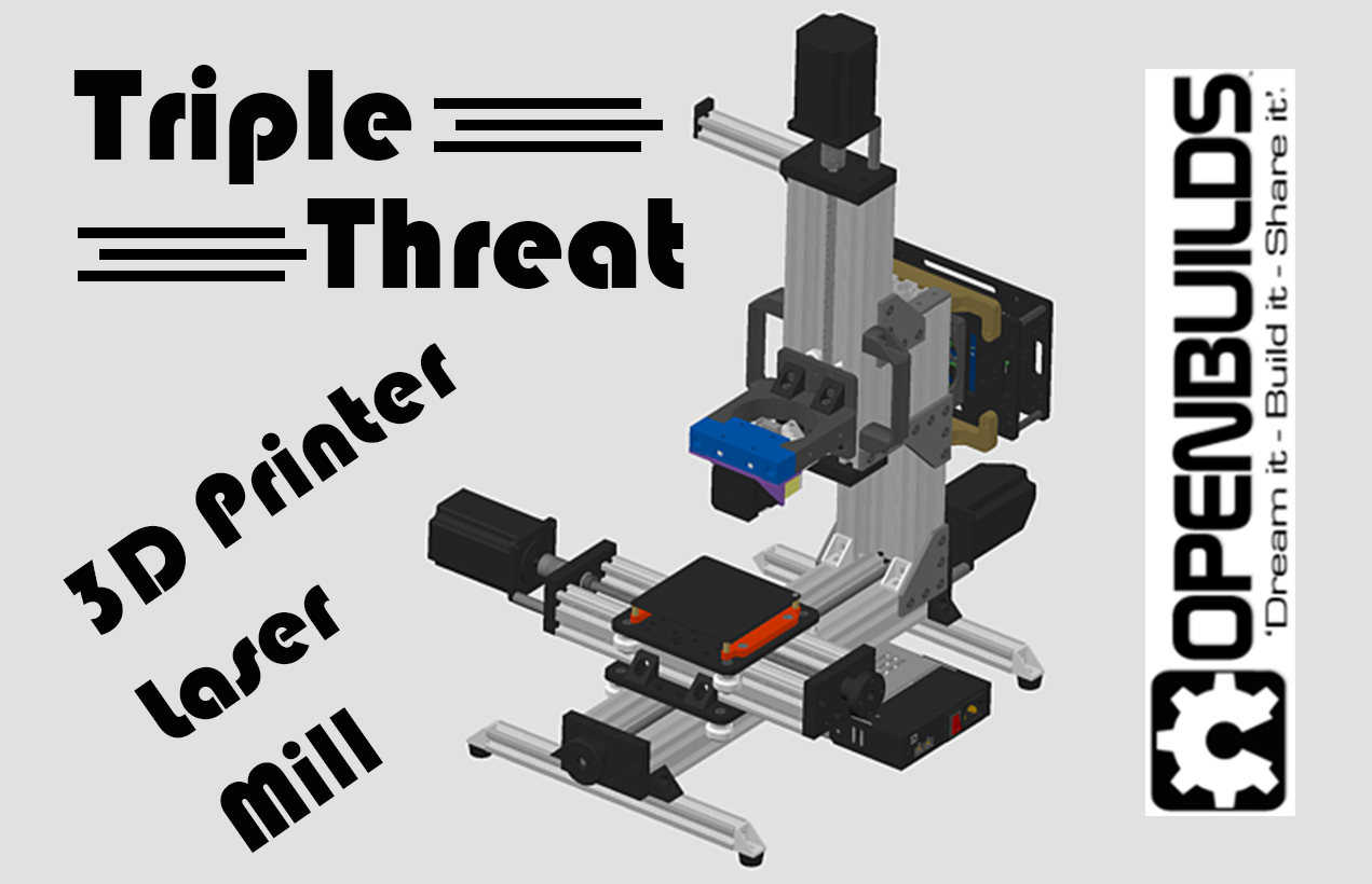 OpenBuilds MiniMill - Triple Threat Conversion