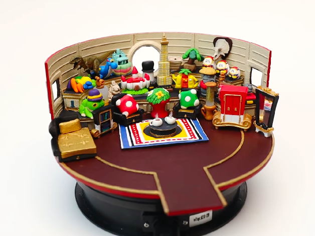 Mario Odyssey Ship Interior