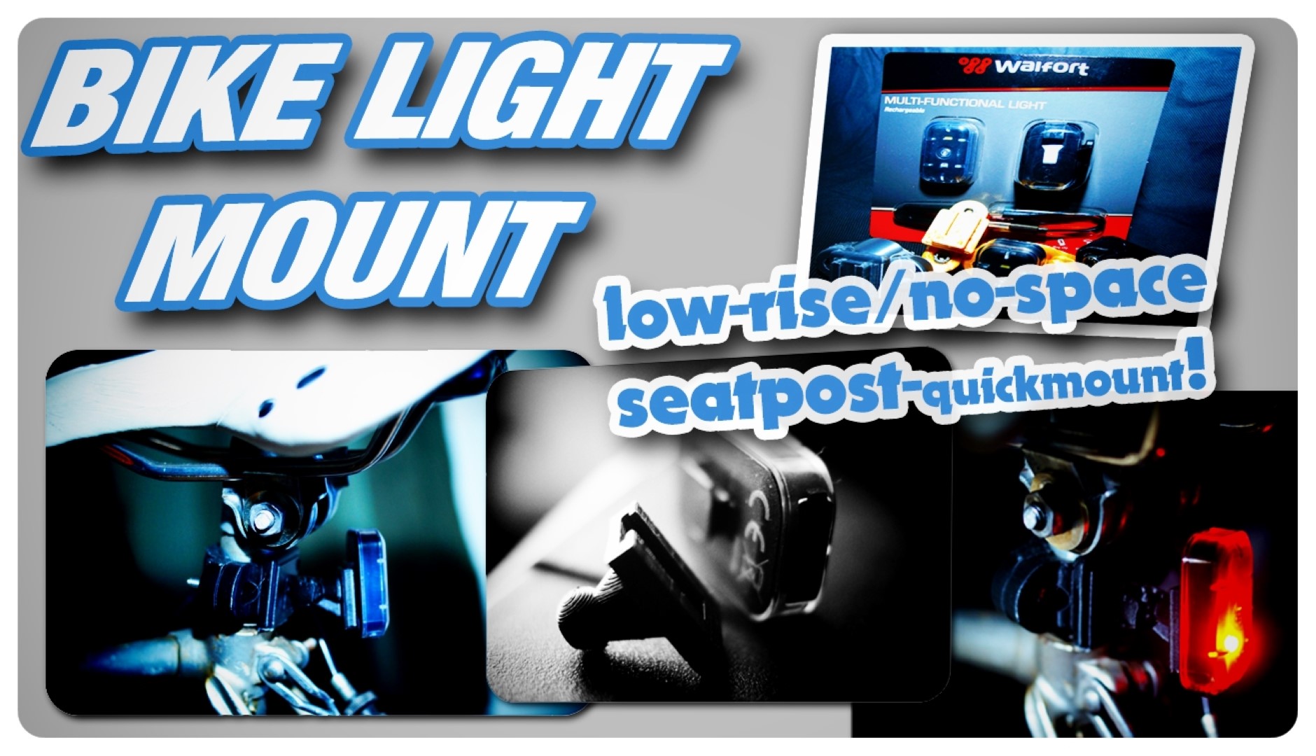 Action / Walfort multi BikeLight quickmount Fahrradlicht
