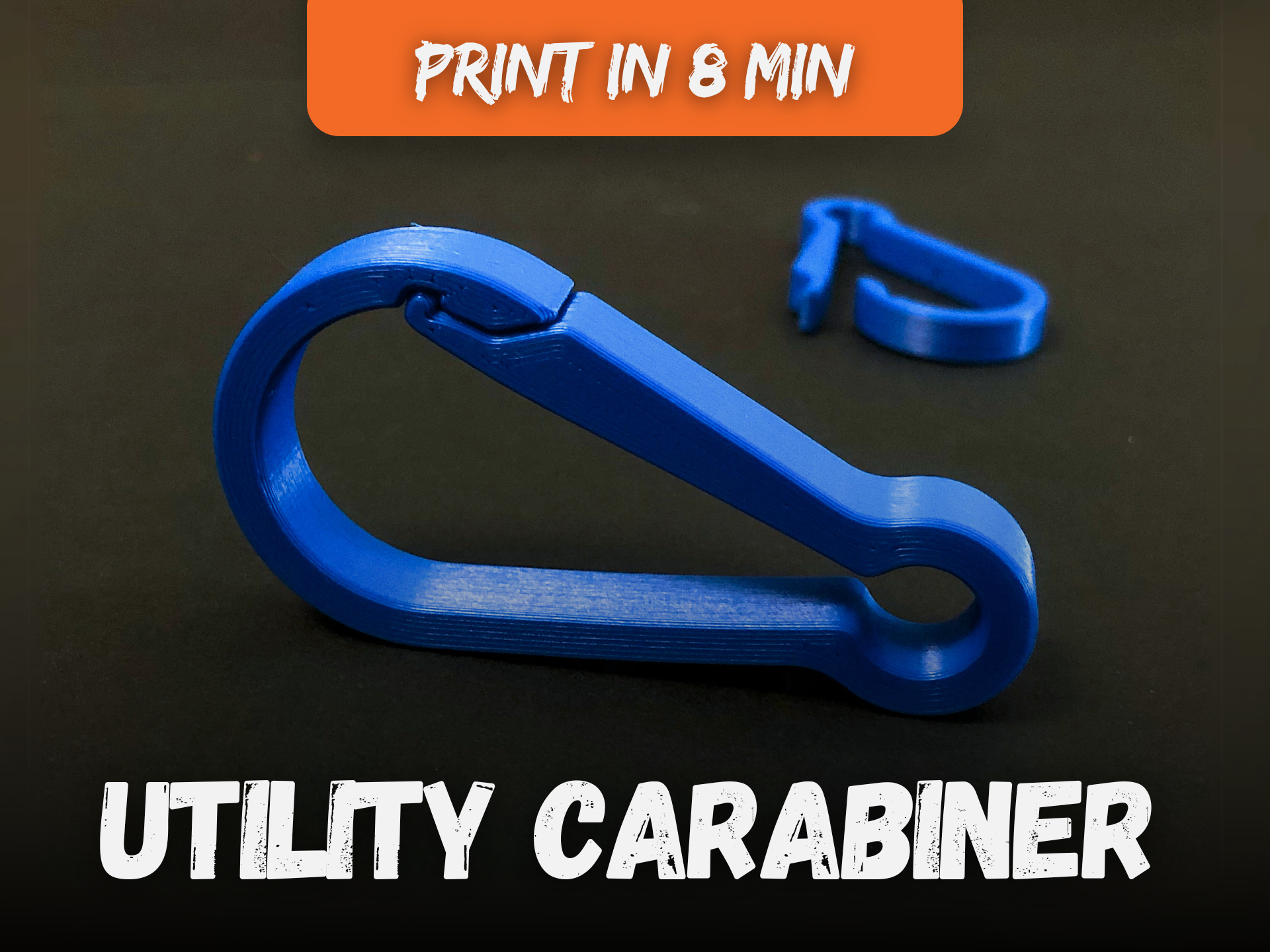 Utility Carabiner: Secure and Versatile Clip for Everyday Use