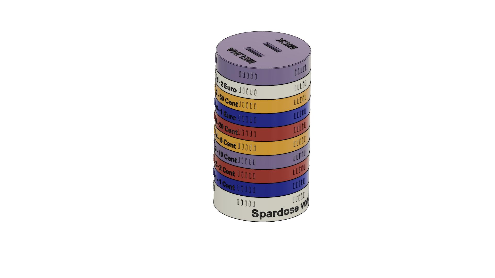 Zauber Spardose - sorting money box