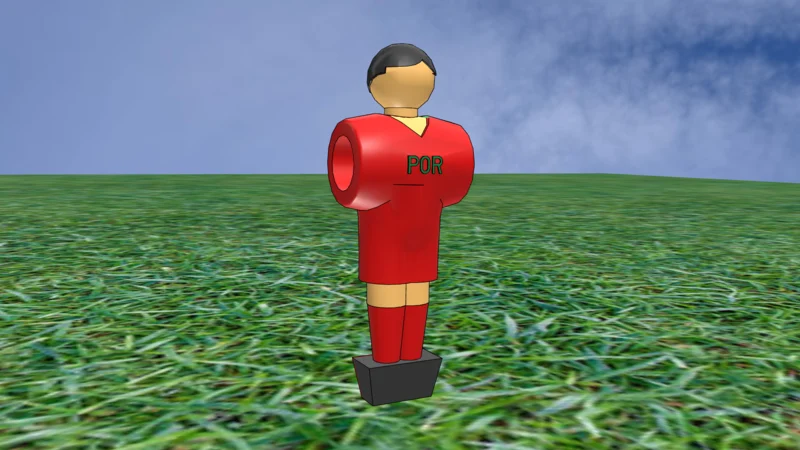 Table soccer figure - Portugal