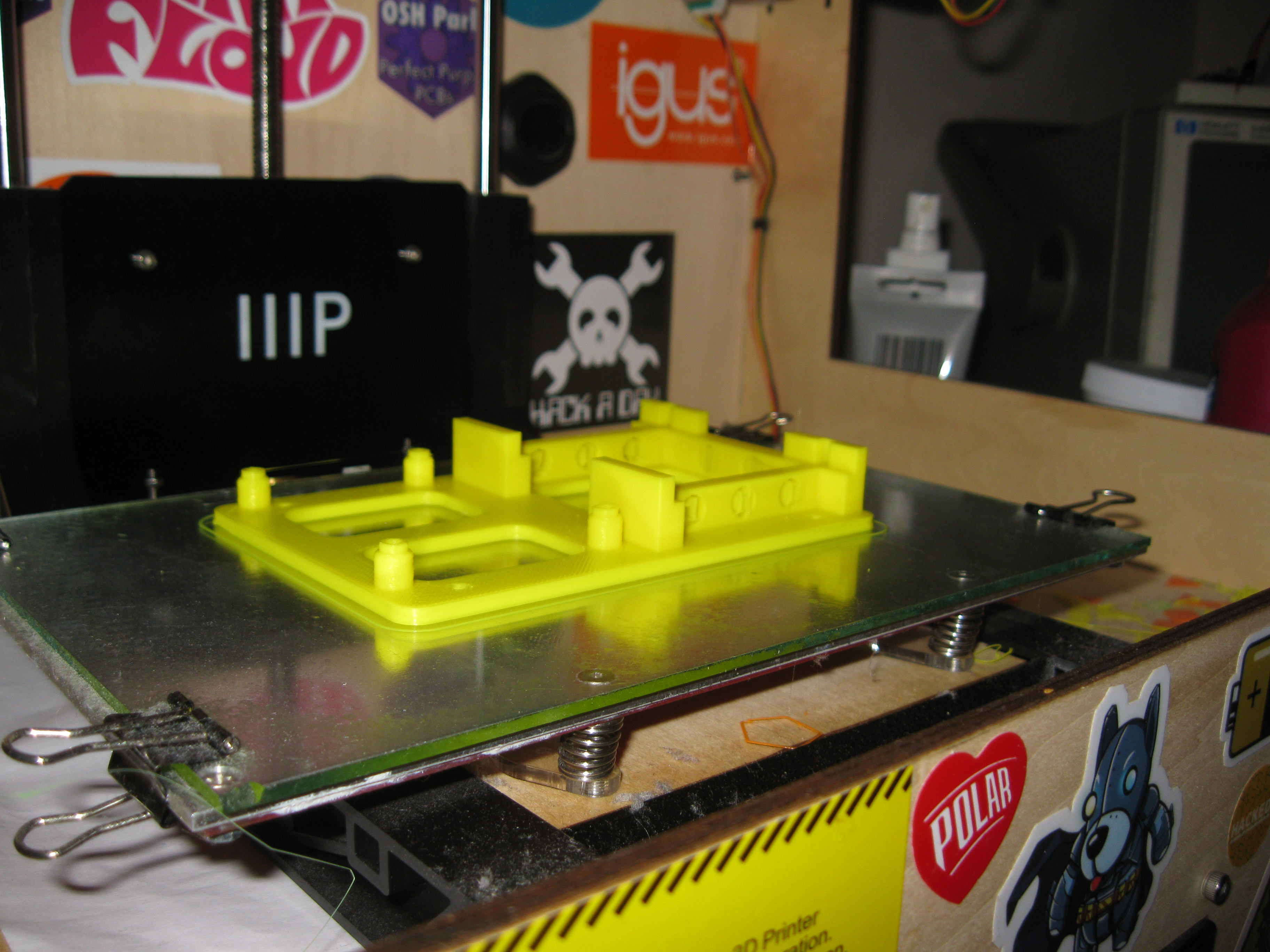 Beaglebone Breadboard Mount for Parallax BoeBot