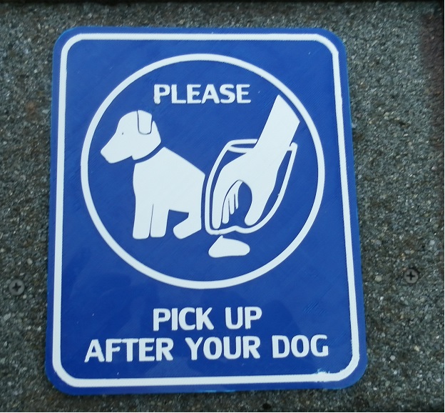 Clean up after your dog