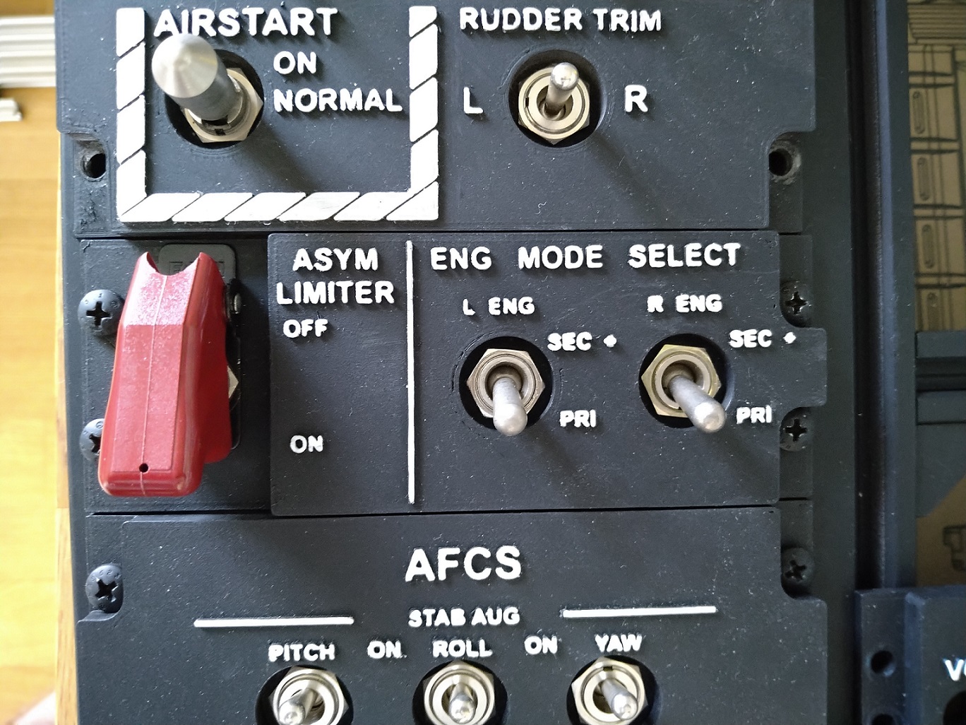 F-14 Tomcat ASYM Panel