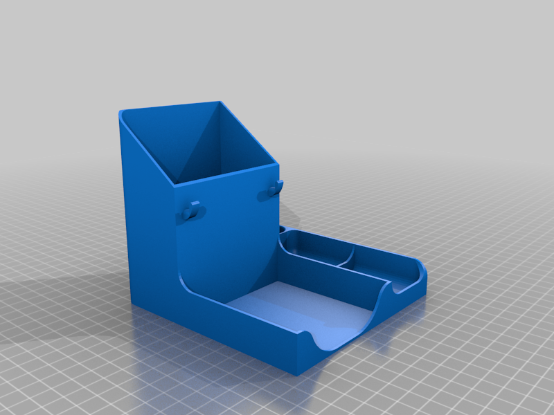 Desk Organizer with Glasses Hooks(Front Panel)