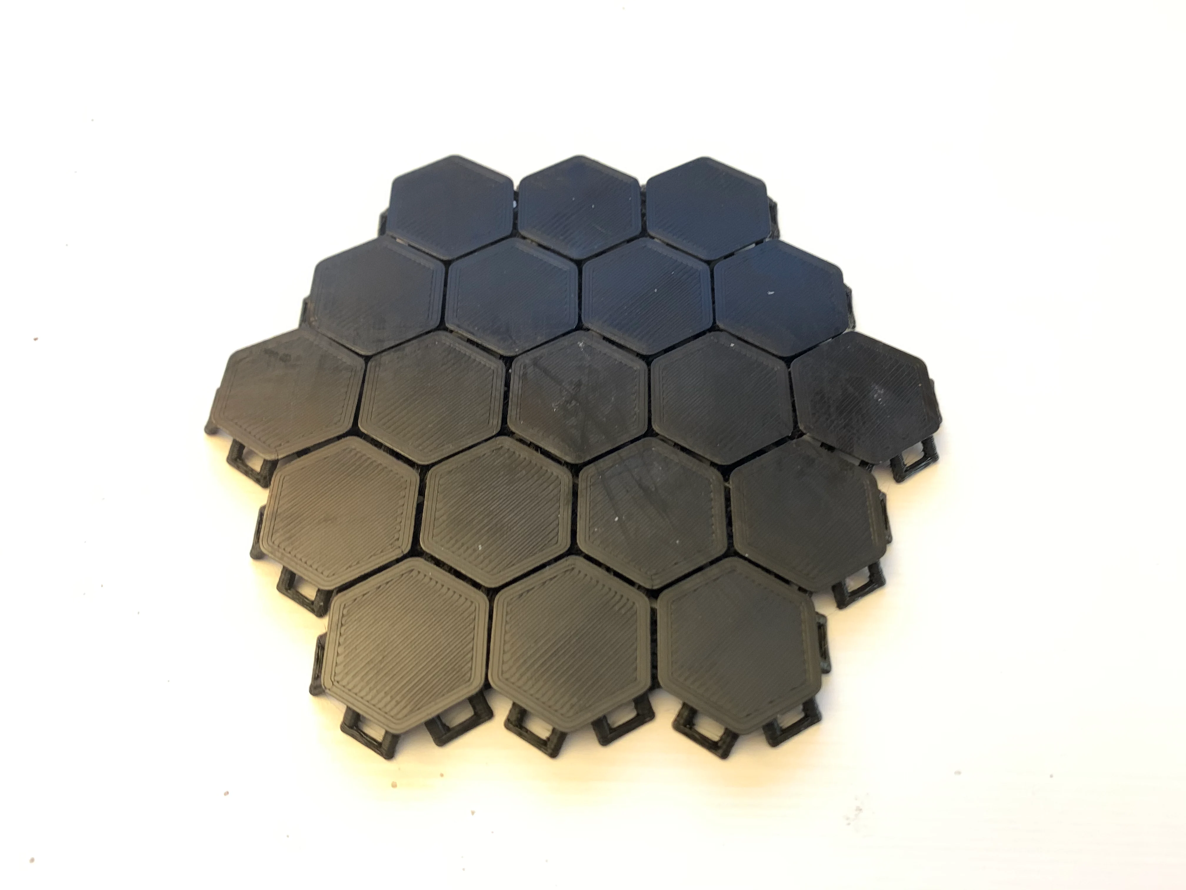 Hexagonal Linked "Fabric"