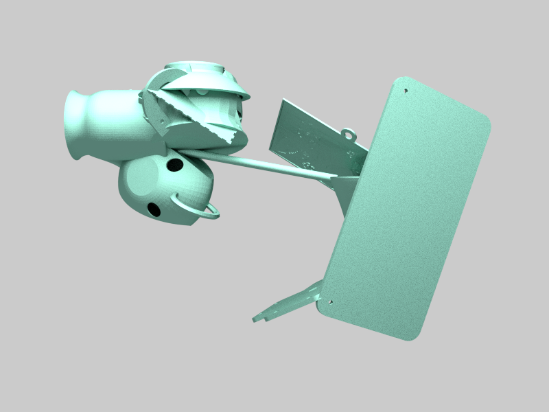 Switchable Printrbot Invader