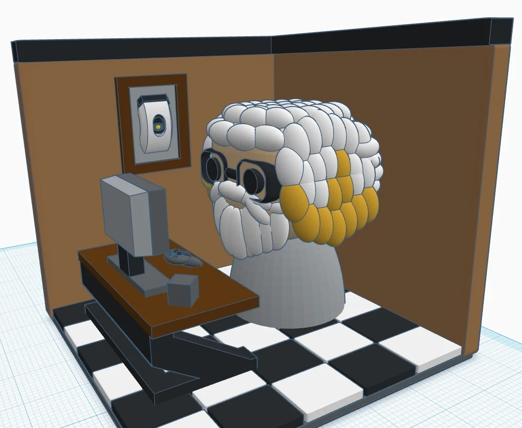 Gabe newell diorama