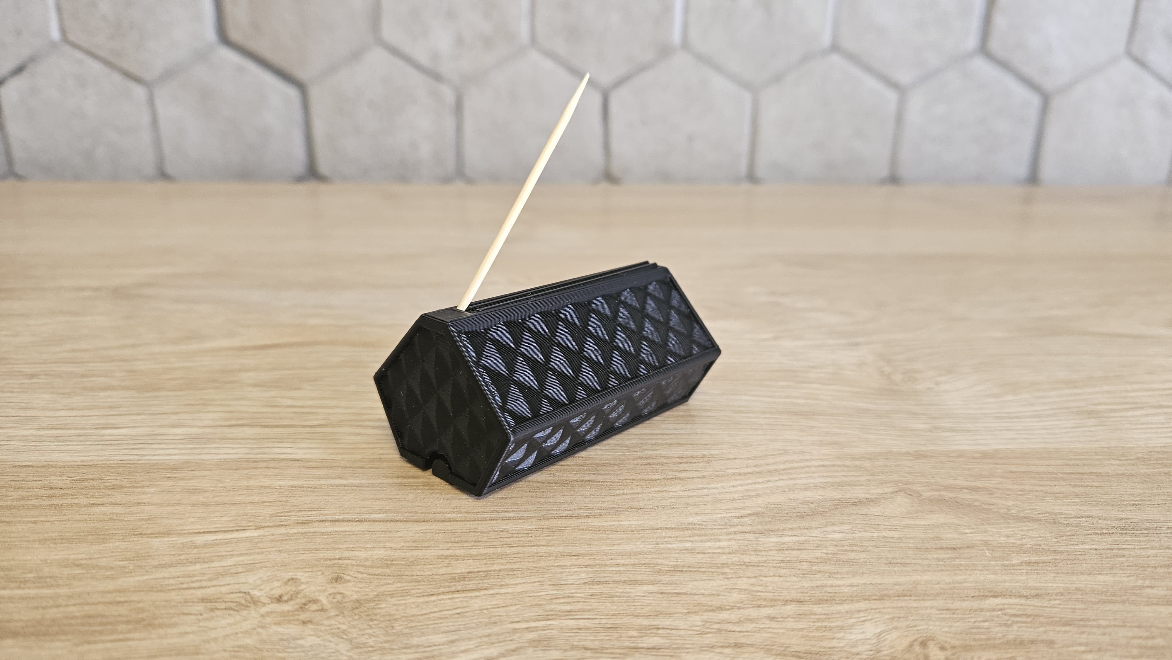 Toothpick dispenser (print in place- no support)