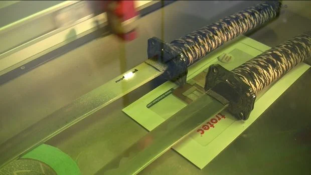 Samurai Swords (Laser Marked)
