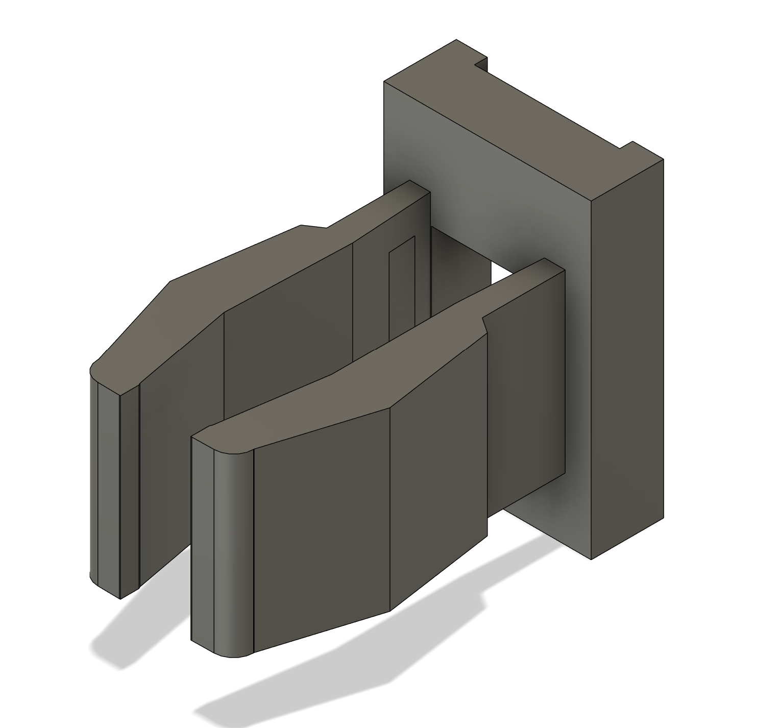 RV Fridge Vent Door Latch Clip
