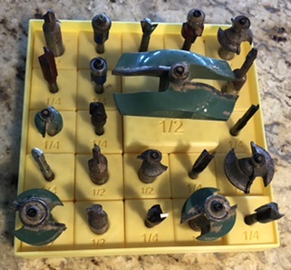 Router Bit Storage