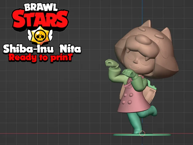 Shiba-Inu Nita - Brawl Stars