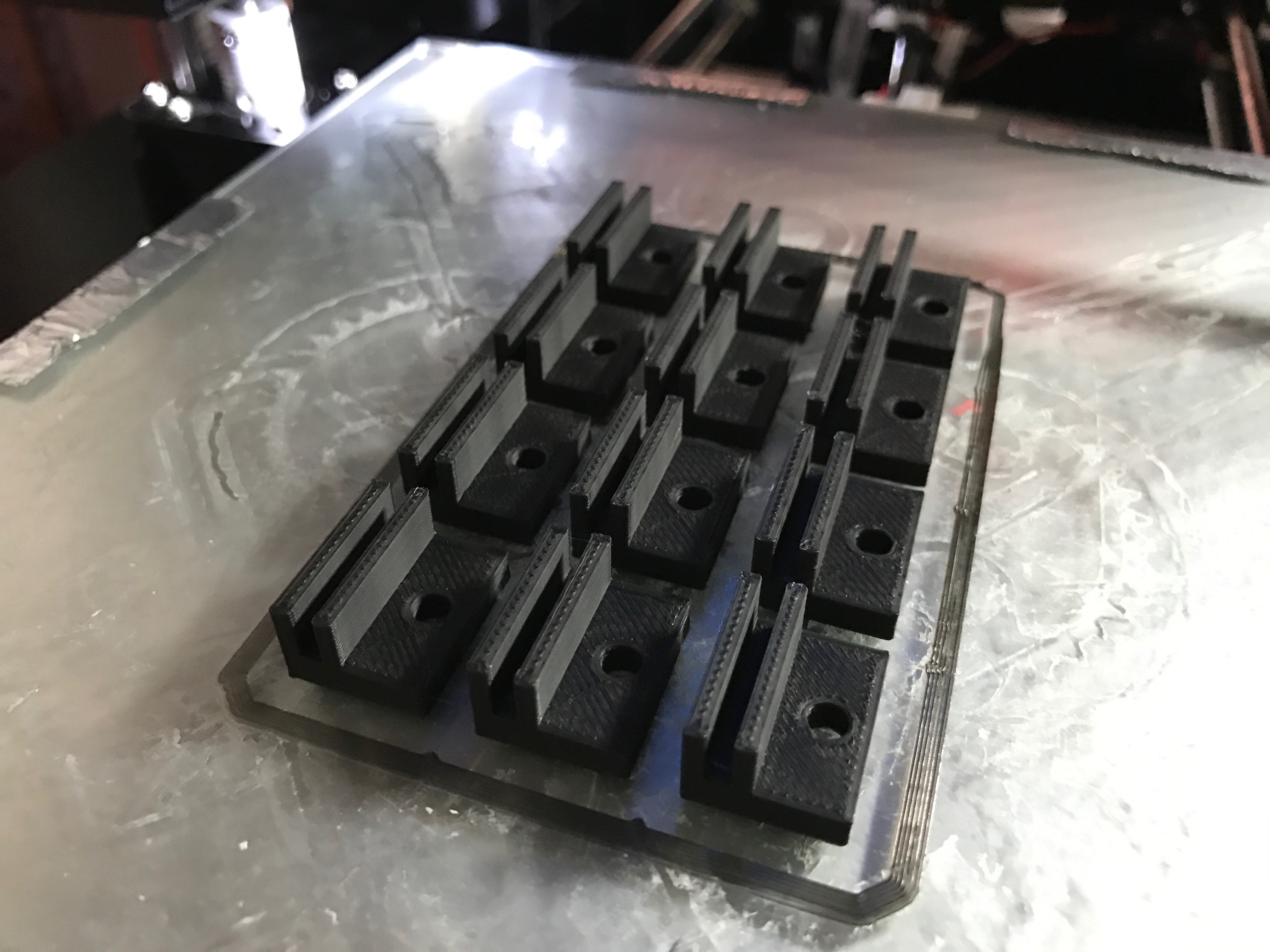Plexiglass holder clip