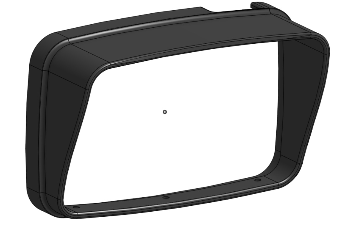 TomTom Rider 410 sun shield