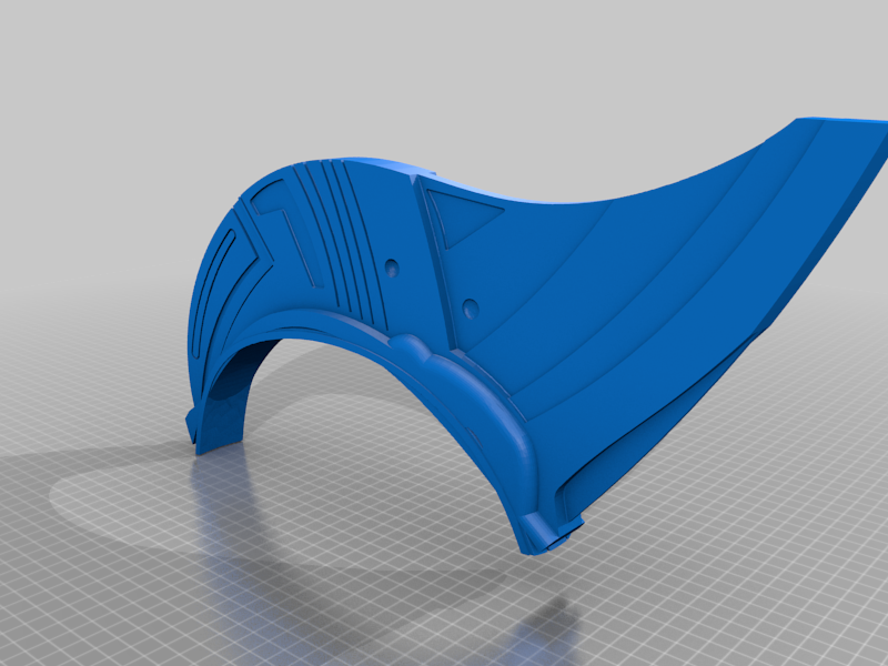 Yondalorian Helmet (mask + fin seperate)