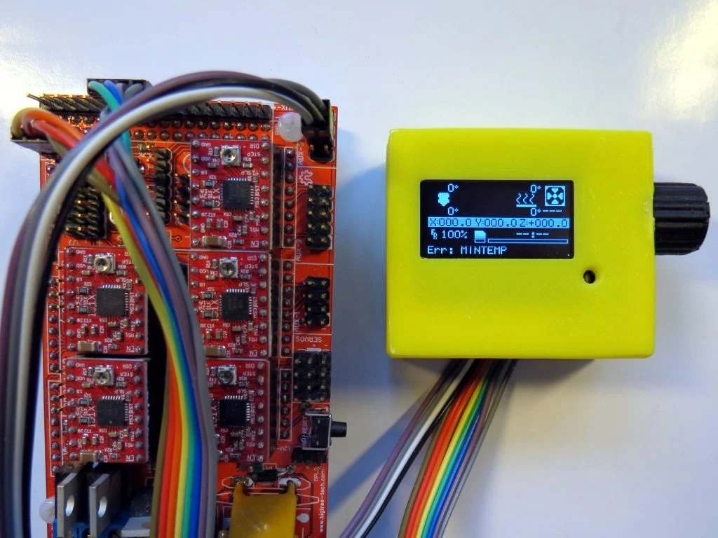 TinyOLED - Improved  Version of Simple DIY Display Controller