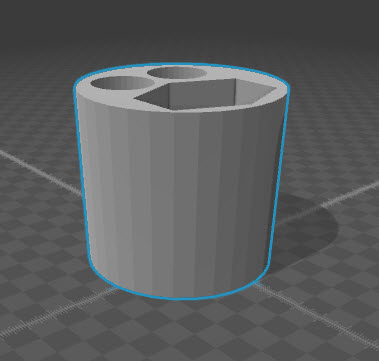 Cup Holder for Reuleax RX200 and 2x24mm storage