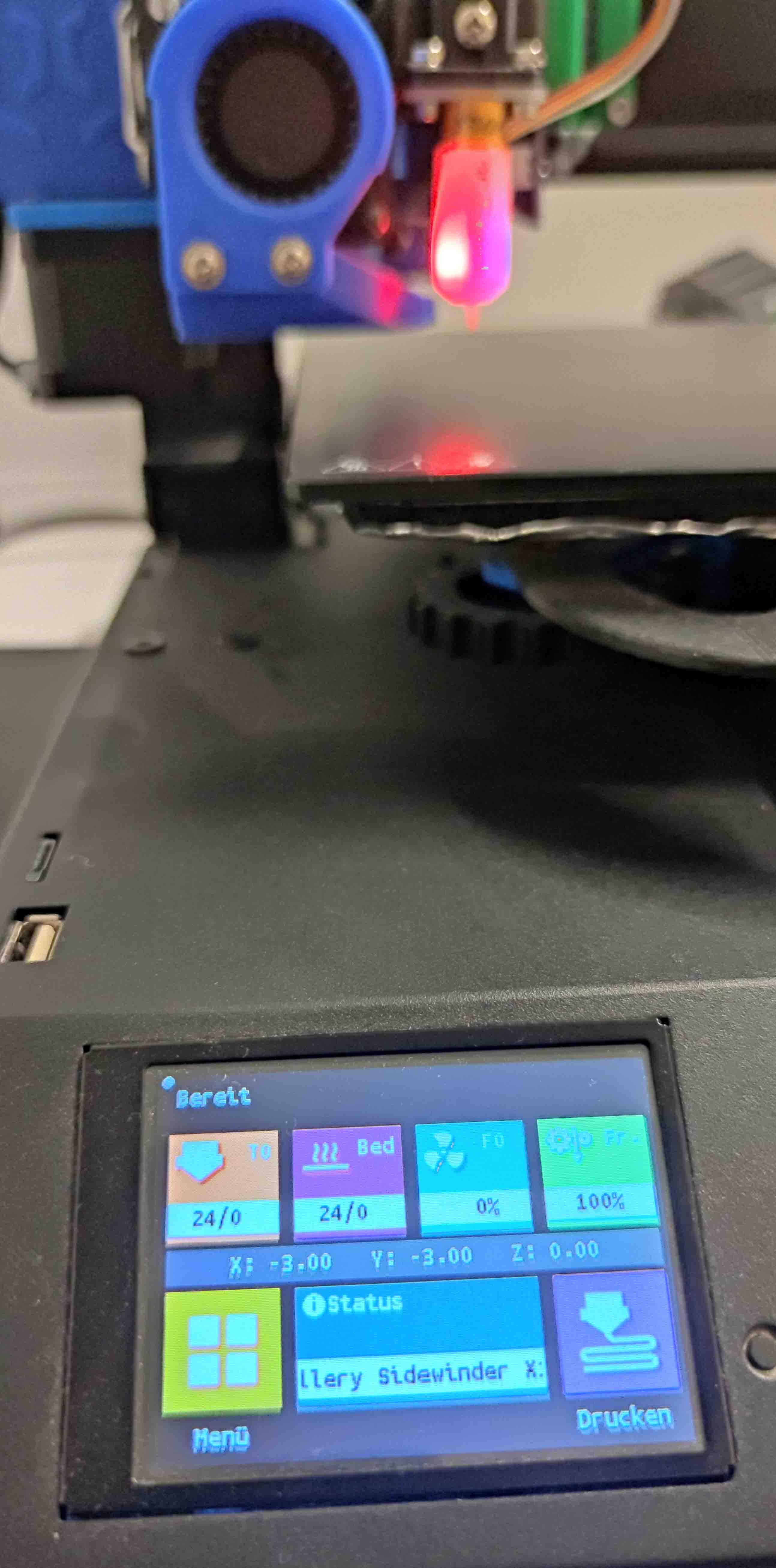 Artillery Genius Firmware / FW / Marlin 2.0.9.2 BLTouch German