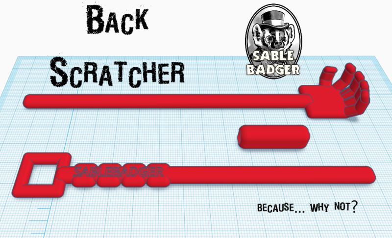Back Scratcher Hand