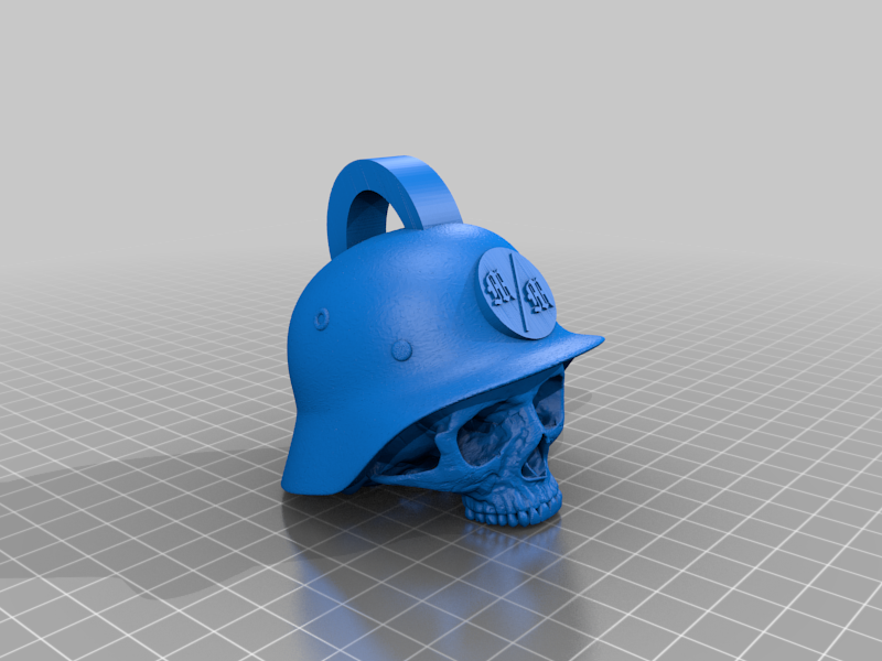 Metal Mulisha Helmet-Skull Remake-Omige