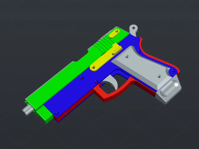 blowback rubber band gun