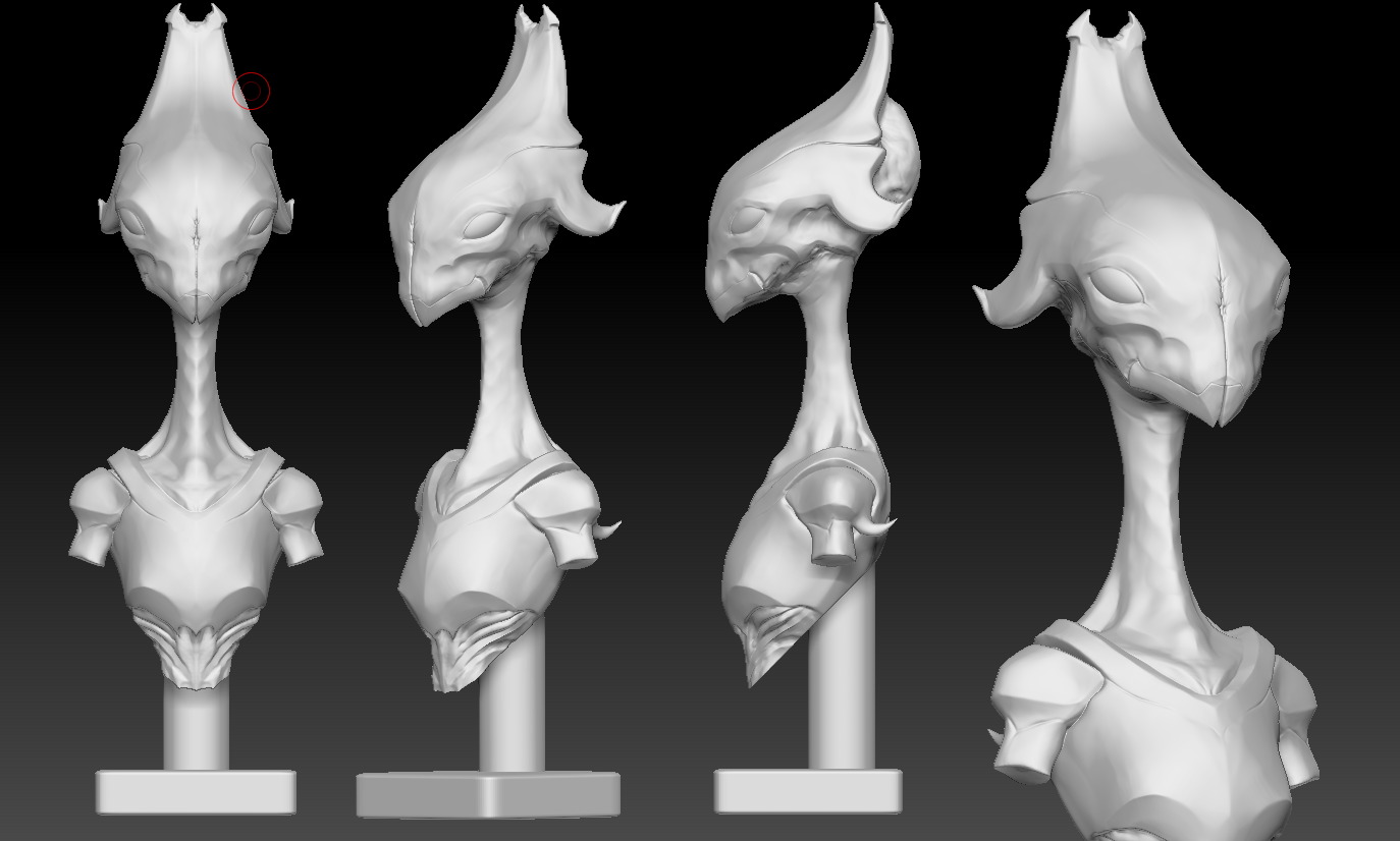 Insectoid Alien Sculpt Zbrush