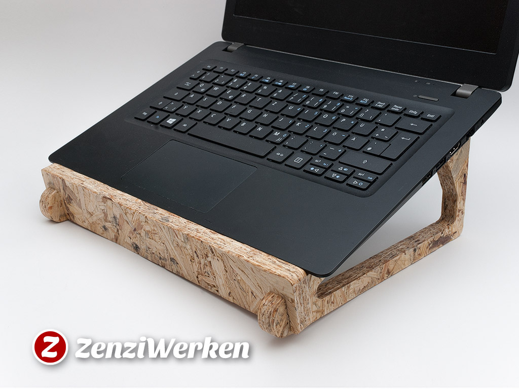 Flexible Interlocking Laptop Stand cnc