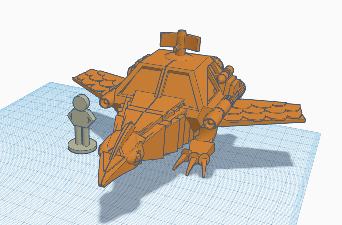 32mm MOTU Talon Fighter