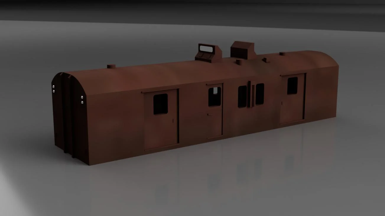 Victorian Railways / V/Line ZF guards van body
