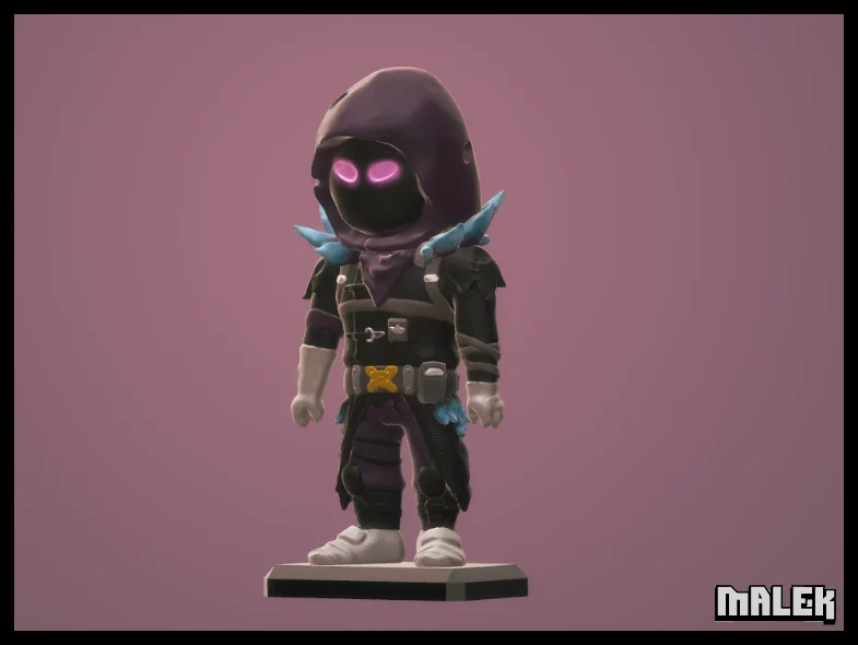 Fortnite Raven Mini Figure