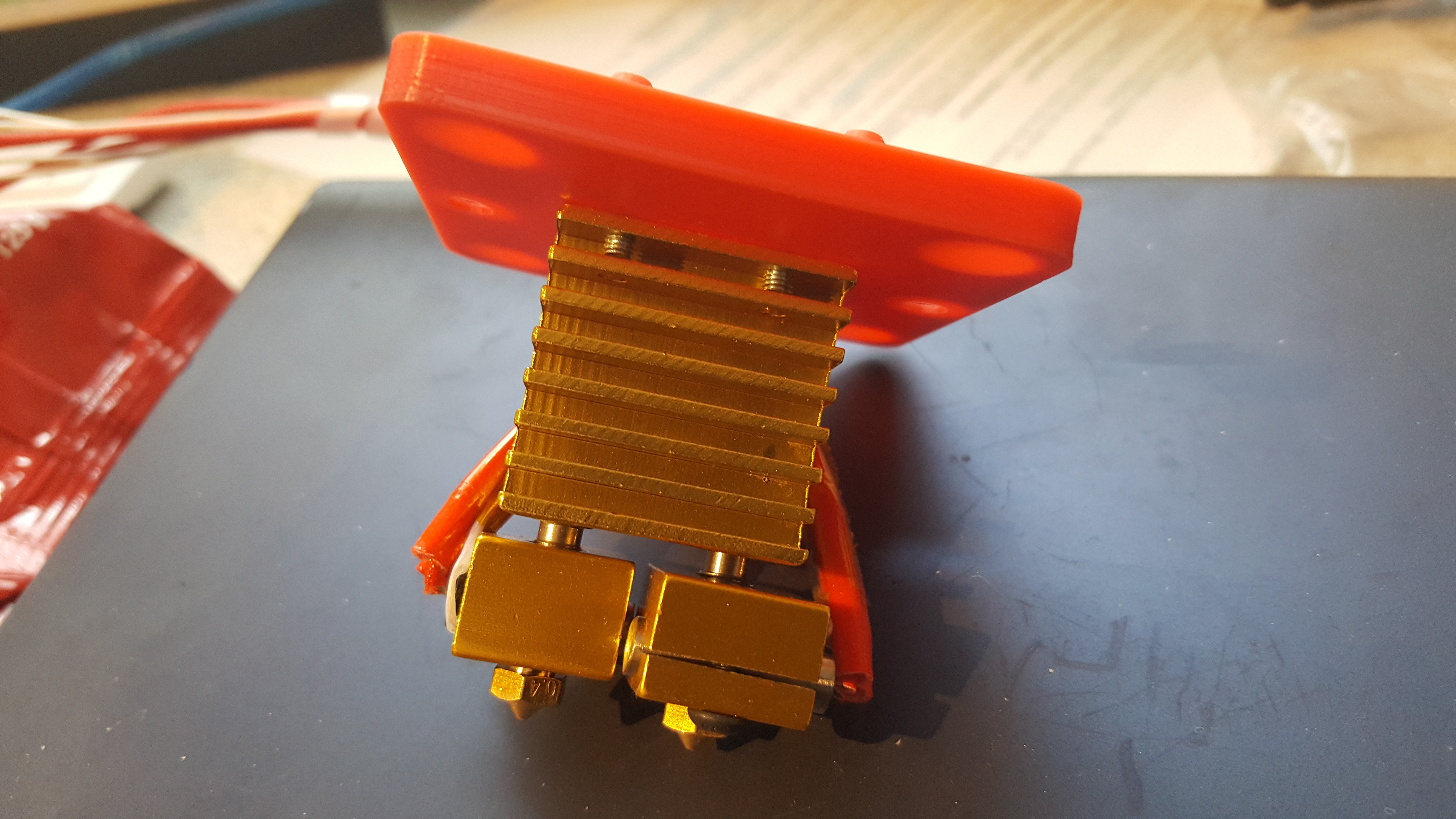 fast magnetic hotend changer for Chimera Hotend